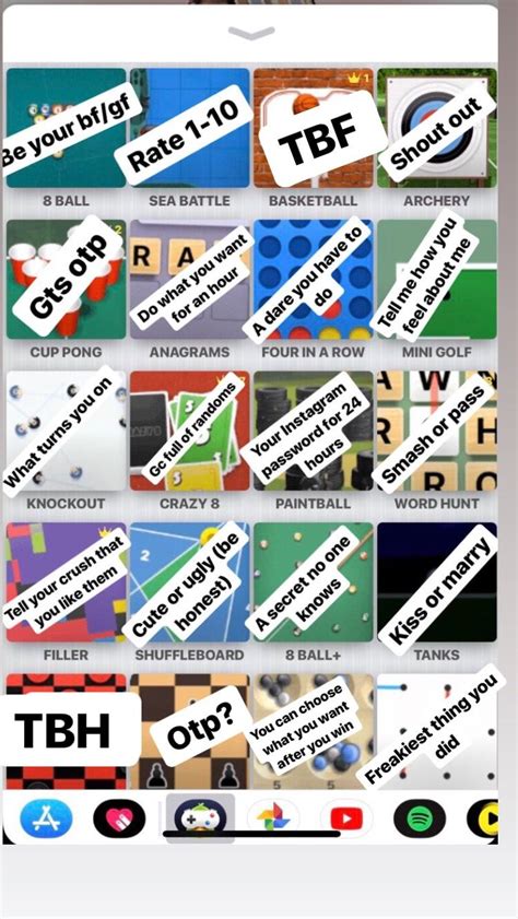 imessage games bets
